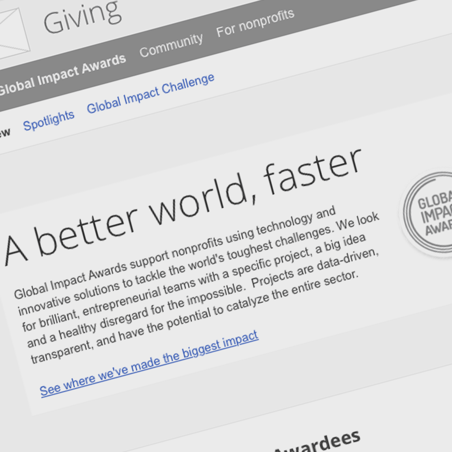 Google Giving